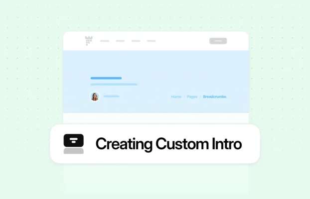 Creating Custom Intro