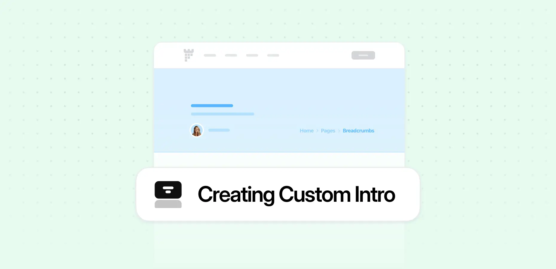 Creating Custom Intro