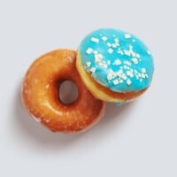 Donuts blue
